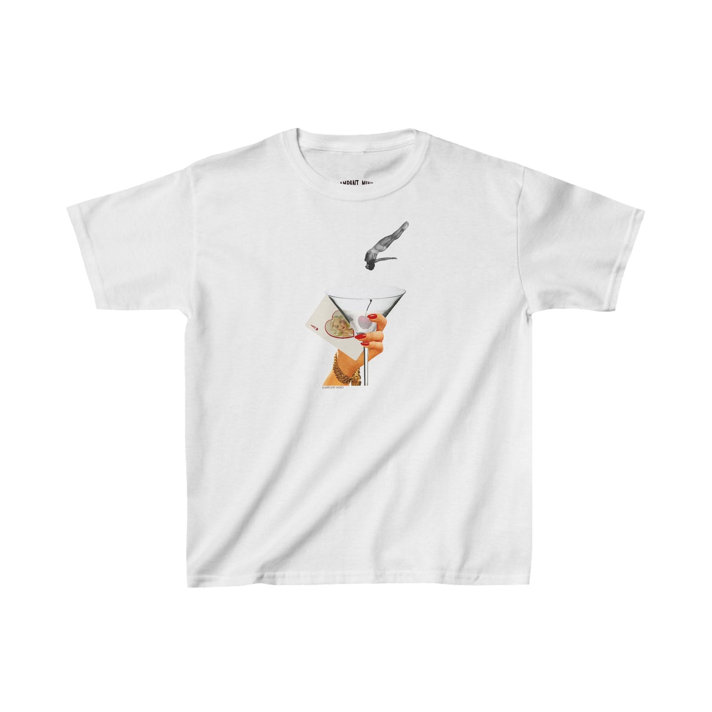 "Dive In" baby tee