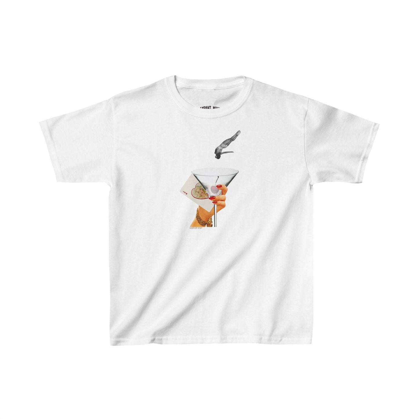 "Dive In" baby tee