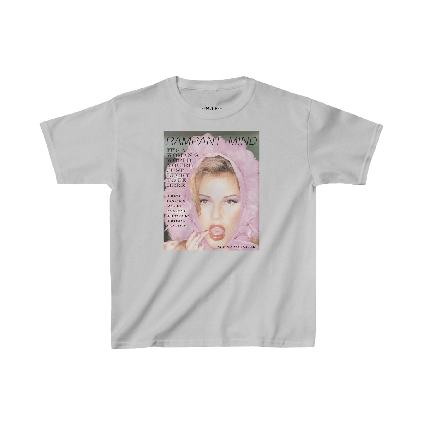 "She's A ManEater" baby tee