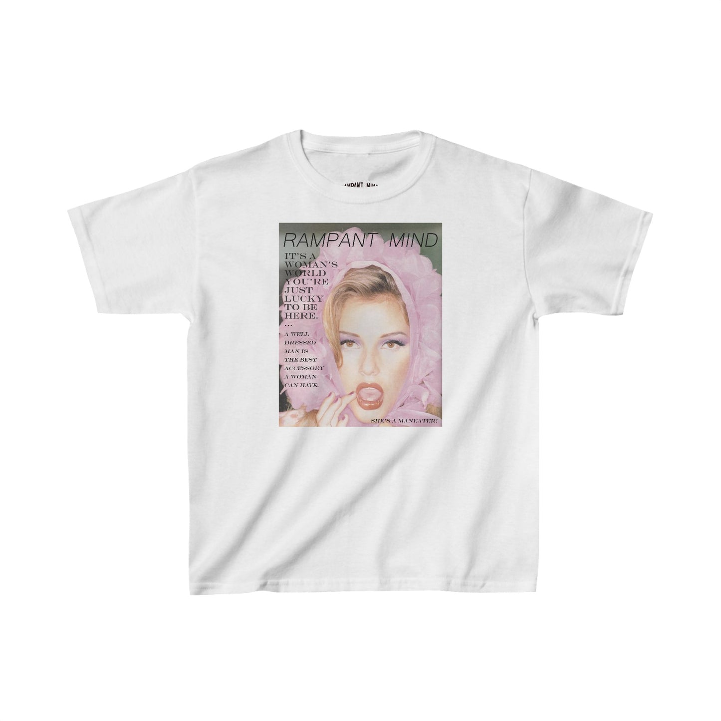 "She's A ManEater" baby tee