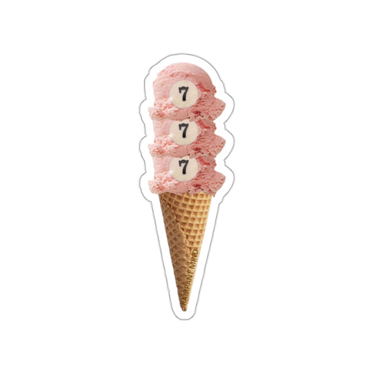 "Triple Scoop" sticker