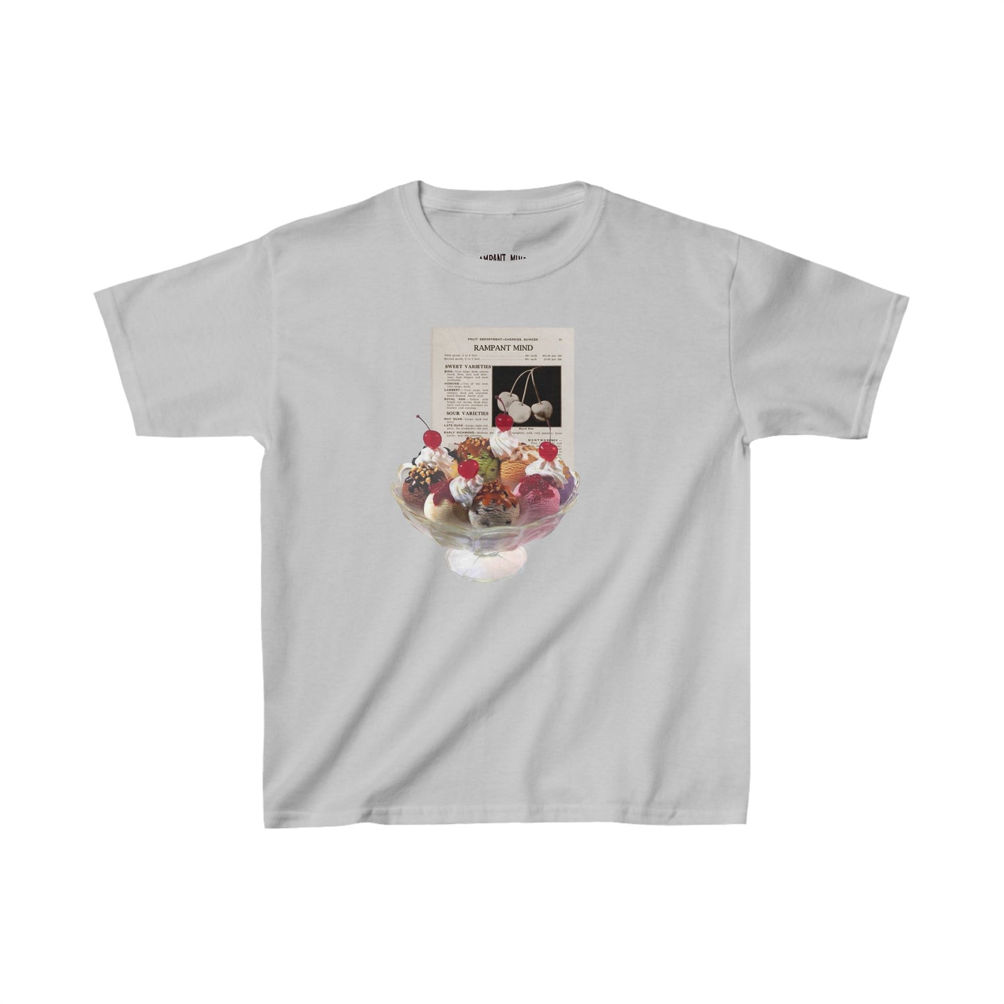 "I Scream For Ice-Cream" baby tee