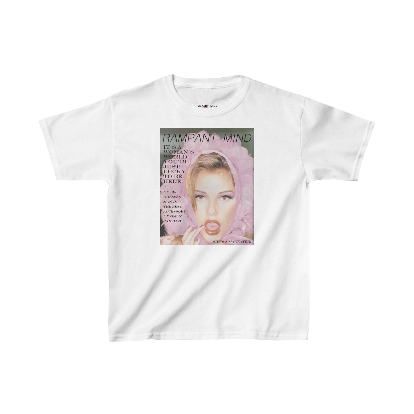 "She's A ManEater" baby tee