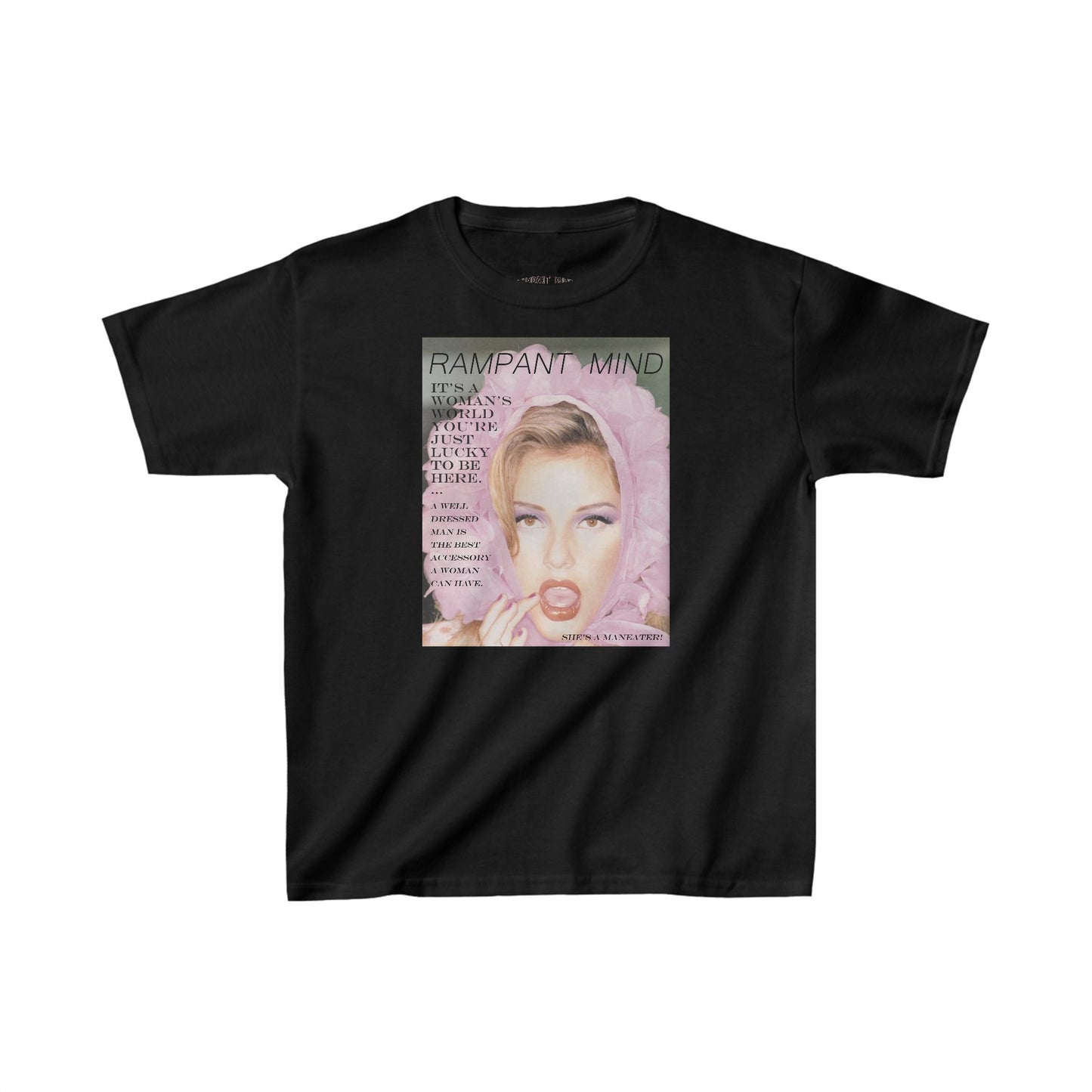 "She's A ManEater" baby tee